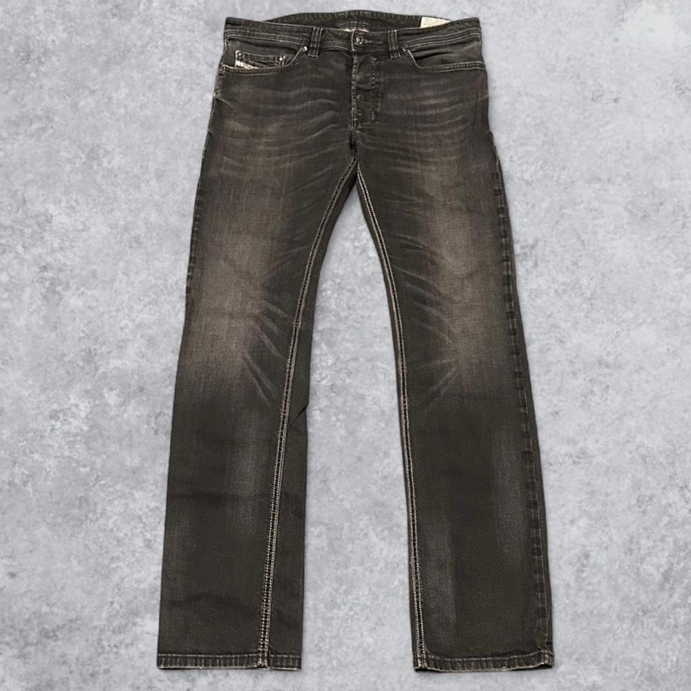 Y2K Diesel Industries Safado Slim Straight Faded Jeans - Tagged 32", Fits 34"